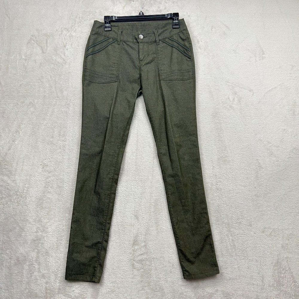 Marmot Women's Slim Straight Cotton Blend Outdoor Casual Hiking Pants Sz 4